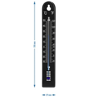 Universel termometer (-30 til +50°C), 17 cm, sort – photo 4