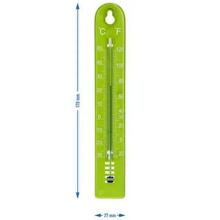 Universel termometer (-30 til +50°C), 17 cm, grøn – photo 4