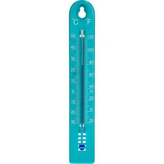 Universel termometer (-30 til +50°C), 17 cm, blå