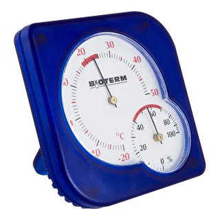 Indendørs bimetal termometer med hygrometer (-20 til +50°C) mix – photo 4