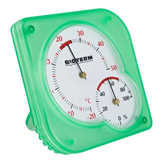 Indendørs bimetal termometer med hygrometer (-20 til +50°C) mix – photo 5
