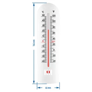 Universelt termometer (-40°C til +50°C) 16cm – photo 2