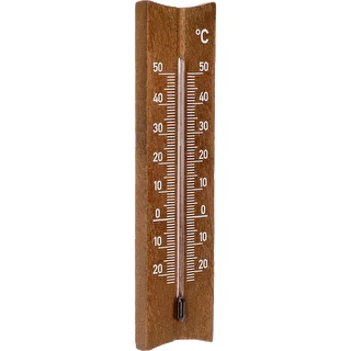Trærumtermometer (-20 til +50°C), mørkebrun, 15cm – photo 2