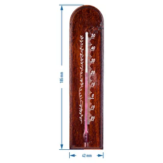 Rumtermometer med mønster (-20°C til +50°C) 18cm mix – photo 3