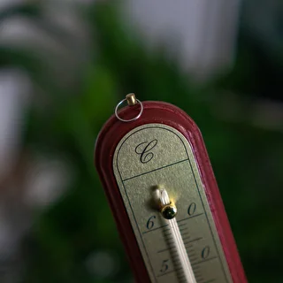 Rumtermometer med gylden skala (-10°C til +60°C) 28cm mix – photo 7