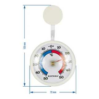 Universal termometer, selvklæbende (-50°C til +50°C) Ø 7,2cm – photo 2