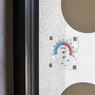 Universal termometer med hygrometer transparent, selvklæbende (-50°C til +50°C) – photo 3
