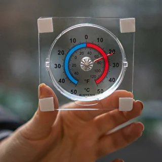 Universal transparent termometer, selvklæbende (-50°C til +50°C) – photo 4