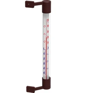 Udendørs termometer brun (-50°C til +50°C) 22cm – photo 2