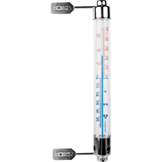 Udendørs termometer med metalramme (-50°C til +50°C) 20cm – photo 1