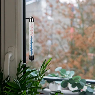 Udendørs termometer med metalramme (-50°C til +50°C) 20cm – photo 6