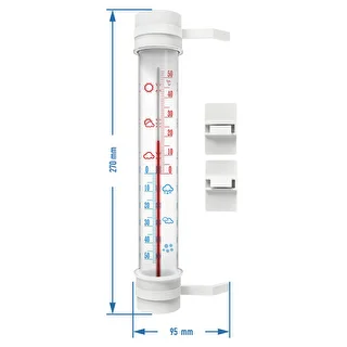 Udendørs termometer (-50°C til +50°C) 23cm mix, polsk produktion – photo 2
