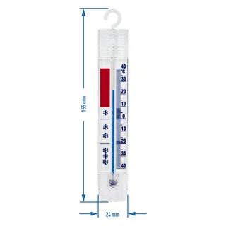 Termometer til køleskabe og frysere (-40°C til +40°C) 15cm – photo 3