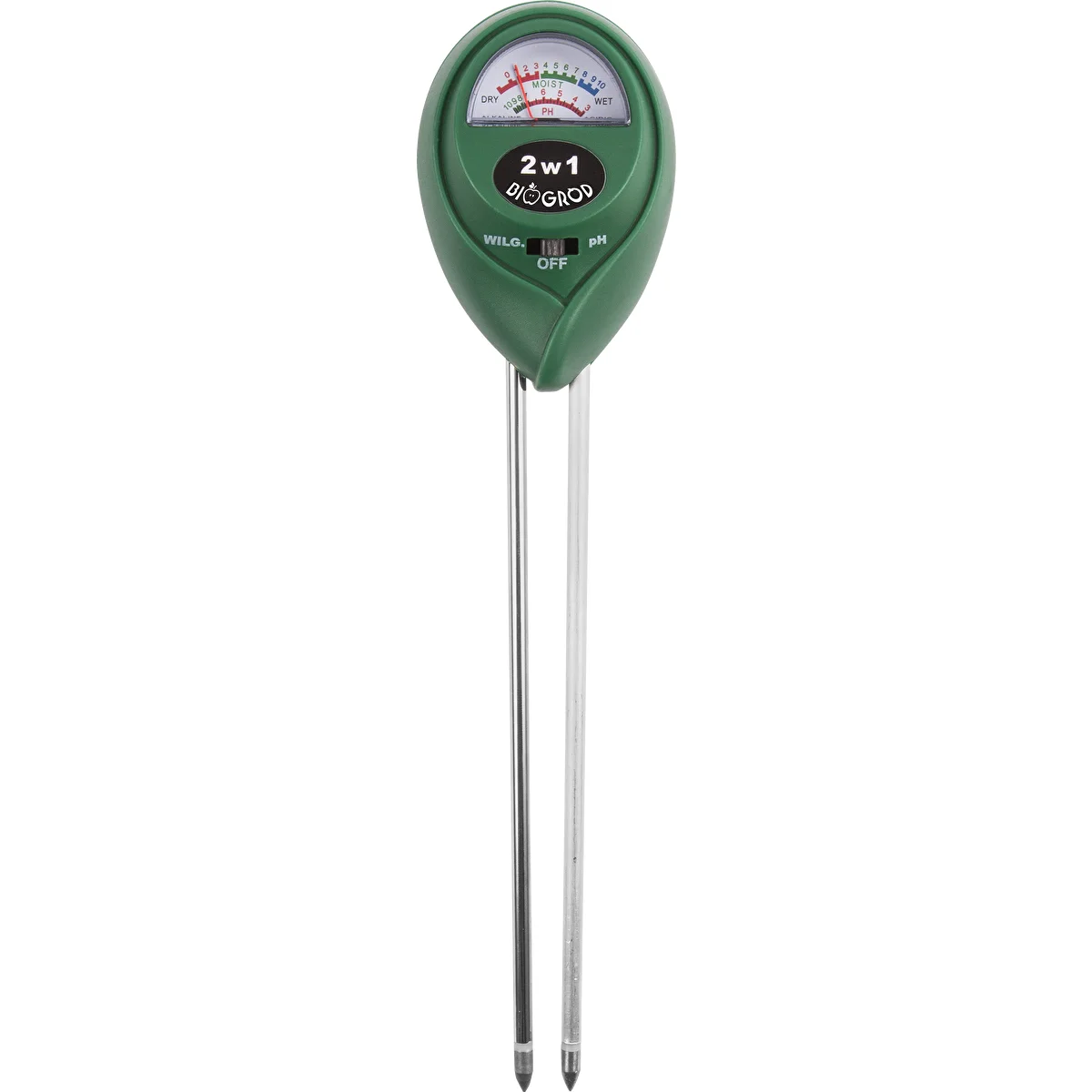 Jordtester 2-i-1 - pH, fugtighed