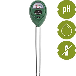 Jordtester 2-i-1 - pH, fugtighed – photo 2