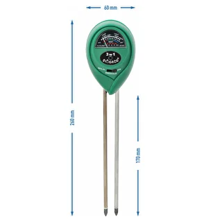 3-i-1 jordtester - pH, fugtighed, sollys – photo 4