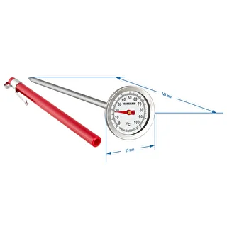 Køkkentermometer (0°C til +100°C) 12,3cm – photo 2