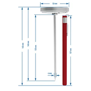 Termometer til stegning af kød (0°C til +120°C) 12,5cm – photo 8