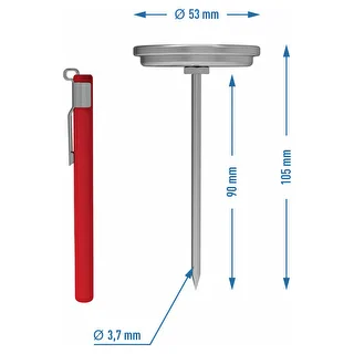 Termometer til skinkekoger 0,8 kg (0°C til +120°C) 9,0cm – photo 4