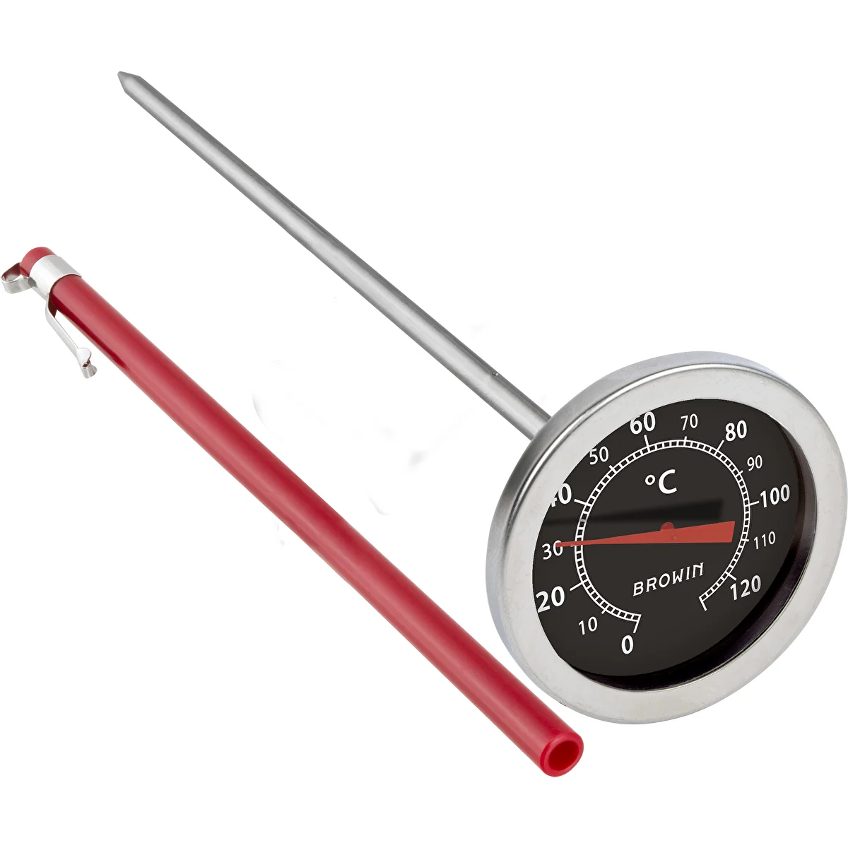 Køkkentermometer (0°C til +120°C) 20,5cm