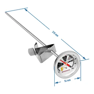 Bryggetermometer (0°C til +100°C) 31,5cm – photo 3