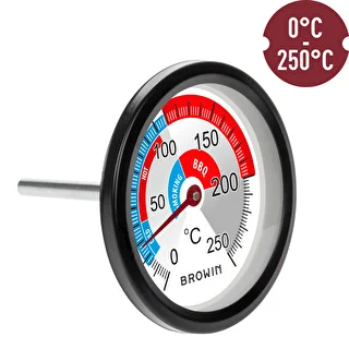 Termometer til røgeovn og BBQ (0°C til +250°C) 5,7cm – photo 3