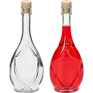 Dekorativ flaske ICONA 500 ml med svampeprop, 1 stk. – photo 3