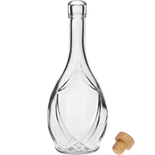 Dekorativ flaske ICONA 500 ml med svampeprop, 1 stk. – photo 2