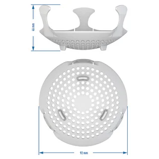 Presser - sigte til konservering, syltning og eddike - til glas fi 100 mm - 12 stk. – photo 4