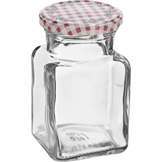 Krukke TO 150 ml Fire hjørner fi 53 låg - 6 stk. – photo 3