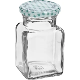 Krukke TO 150 ml Fire hjørner fi 53 låg - 6 stk. – photo 4