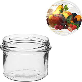 Glas TO 235 ml med farvet låg fi82 - 6 stk. – photo 7