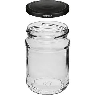 Krukke 250 ml fi 66/4 sort låg - 6 stk. – photo 3