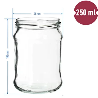 Glas TO Kvart 250 ml med låg fi 66 - 6 stk – photo 6