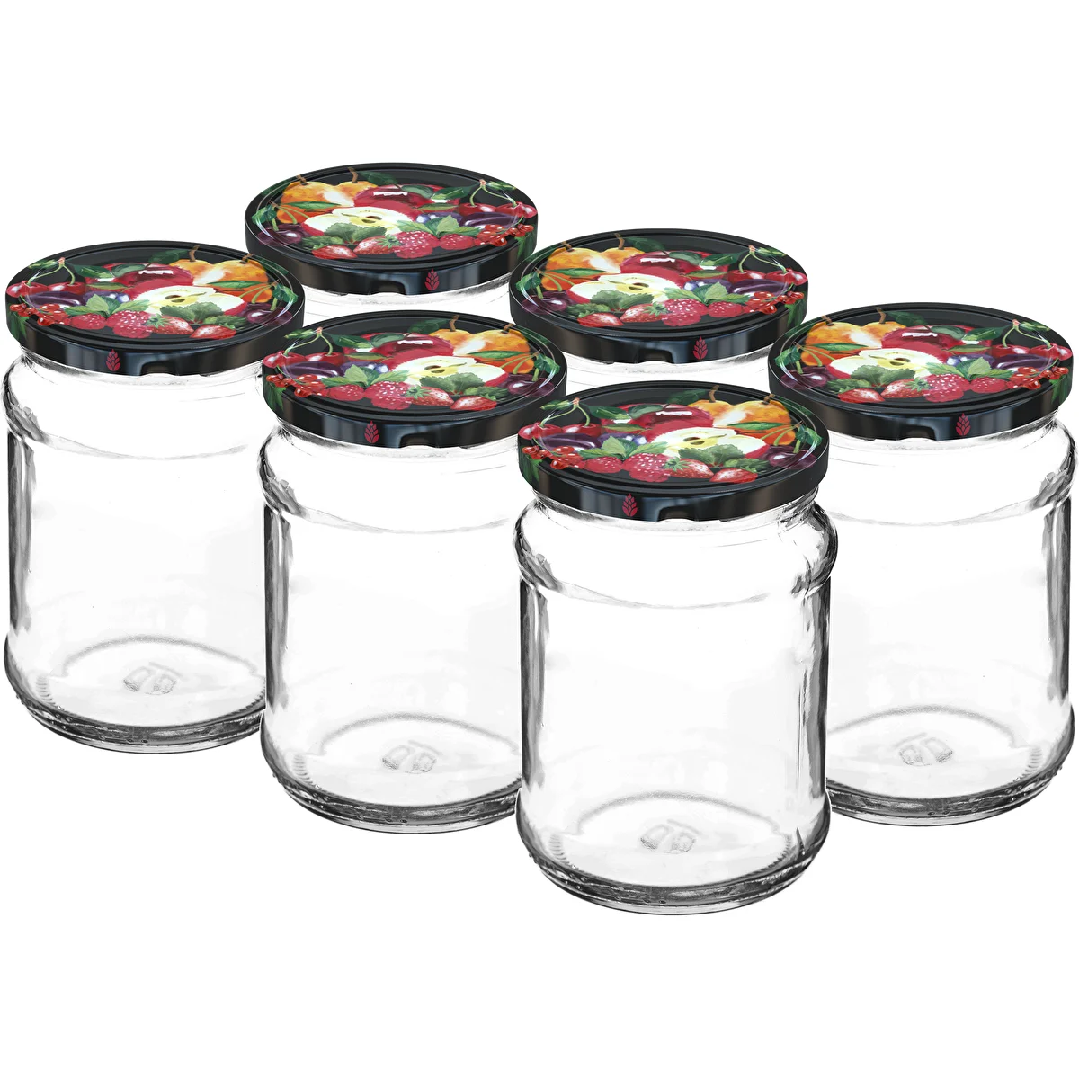 Glas TO Kvart 250 ml med låg fi 66 - 6 stk
