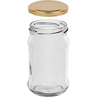 Glas TO 300 ml med gyldent låg fi 66 - 6 stk. – photo 3