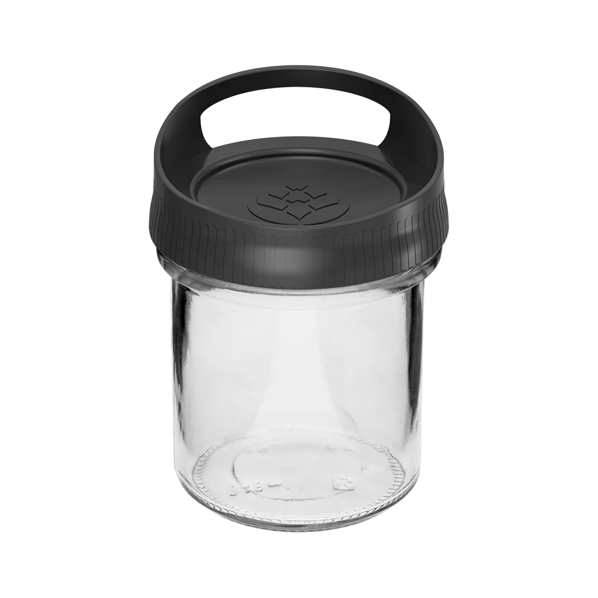 Glasbeholder 350 ml, med låg til ophængning