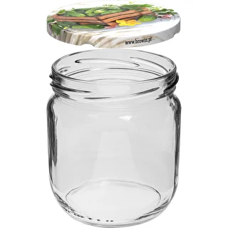 Glas TO Gurken 425 ml med farvet låg fi 82/6 - 6 stk. – photo 2