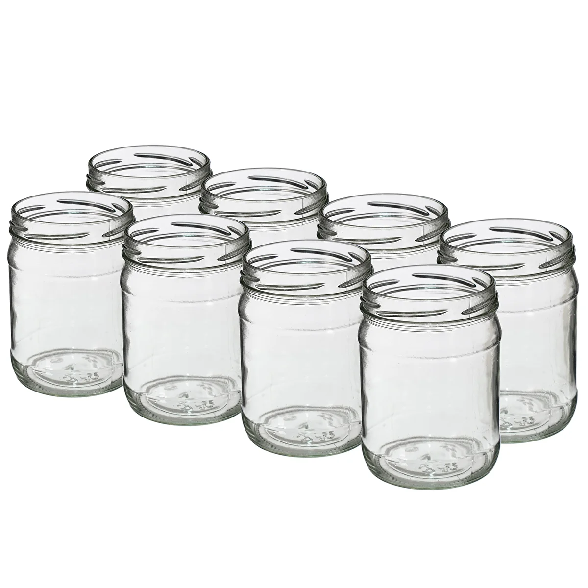 Krukke TO 500 ml fi 82/6 - 8 stk.