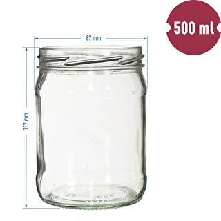 Krukke TO 500 ml fi 82/6 - 8 stk. – photo 6