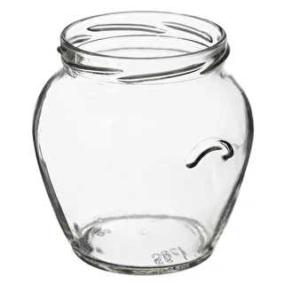 Glas TO Amfora 580 ml med farvet låg fi82/6-6stk. – photo 4