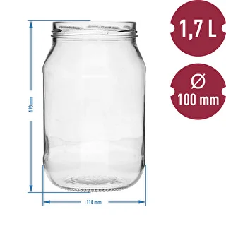 Krukke TO 1,7L fi 100 - 6 stk. – photo 5