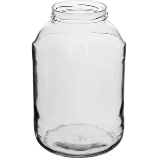Krukke 4 L, farvet låg + gaffel eller tang – photo 2