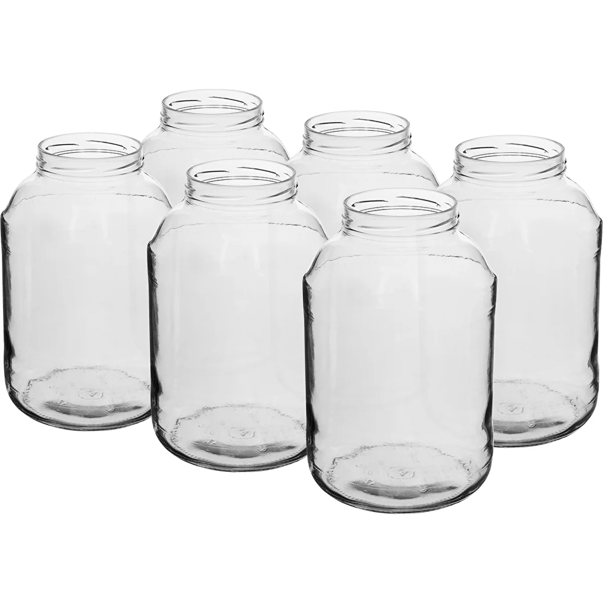 Krukke 4 L, 6 stk., 56 pakke