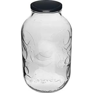 Krukke 5L med farverigt låg fi 100 – photo 1