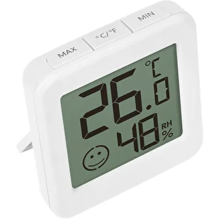 Elektronisk termometer med komfortindikator, hvid – photo 4