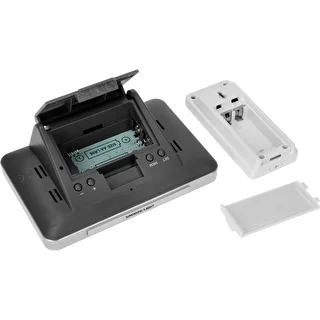 RCC vejrstation – elektronisk, trådløs, oplyst sensor, sort – photo 8