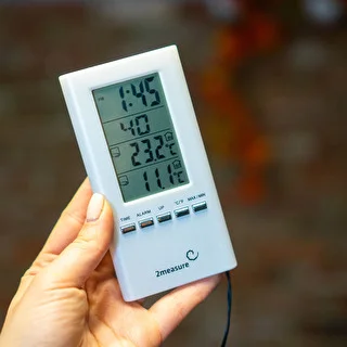 Vejrstation - elektronisk, sonde, hvid – photo 9