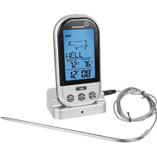 Elektronisk trådløst køkkentermometer med sonde (0°C til 250°C) – photo 1
