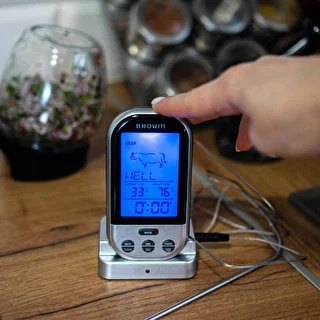 Elektronisk trådløst køkkentermometer med sonde (0°C til 250°C) – photo 5